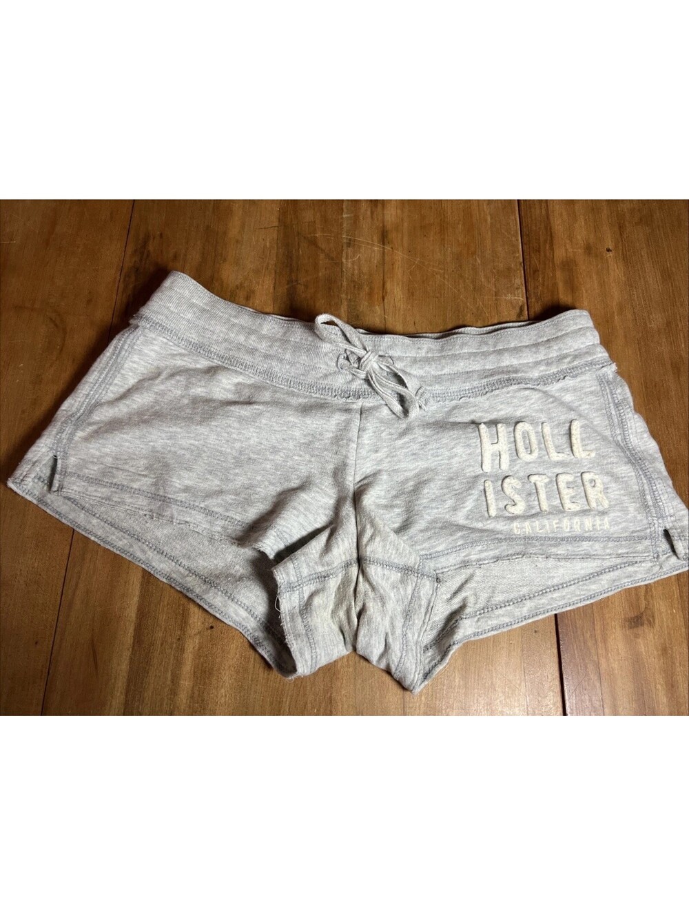 Hollister Y2K Micro Gray Lounge Shorts SD Size XS Juniors